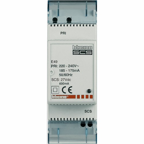 Bticino e49 alimentatore bus - bticino,