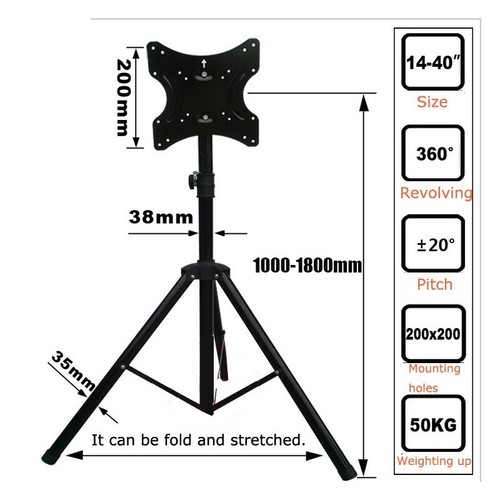 Supporto verticale monitor - , tv