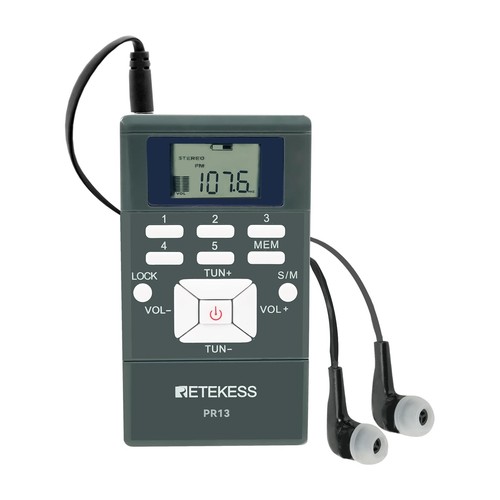 Pr13 radio tascabile - fm,