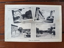 SALUTI DA MANZIANA - Roma - Multiveduta ripartita - FP BN VG annullo postale