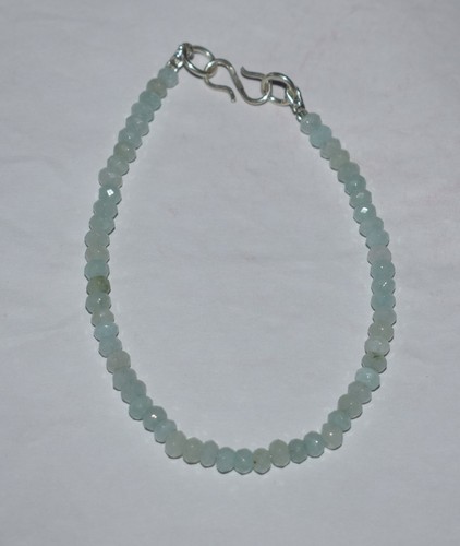 Braccialetto gemma giada acqua - braccialetto,