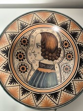 Piatto ceramica maiolica