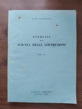 ELIO GIANGRECO ESERCIZI DI SCIENZA DELLE COSTRUZIONI COSTRUZIONI VOL. 1