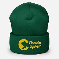 Chessie System Railroad Chessie gattino berretto con polsini ricamato