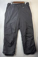 Pantaloni sci snowboard uomo Sims taglia L neri invernali neve impermeabili cargo montagna