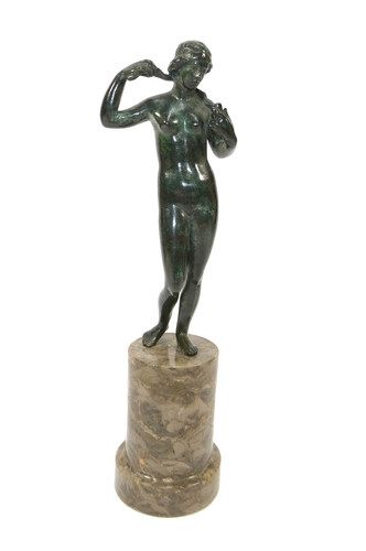 Scultura bronzo italia - italia, 19