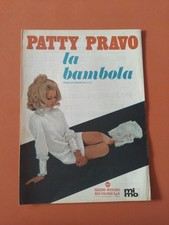 PATTY PRAVO la Bambola  SPARTITO SHEET MUSIC 