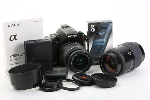 Sony alpha 500 con - 500,