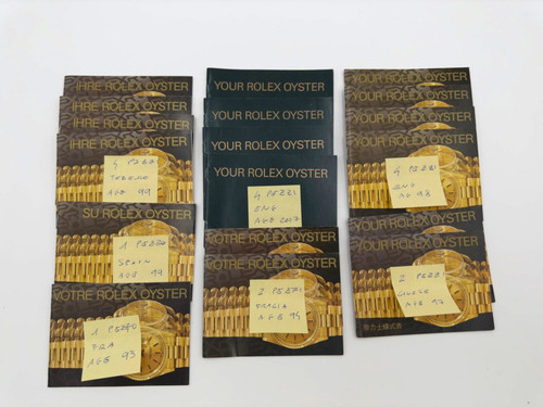 Rolex booklet your - your,