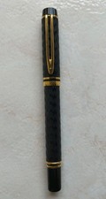 Penna Stilografica WATERMAN OPERA in resina nera con parti in oro 18 K (da...