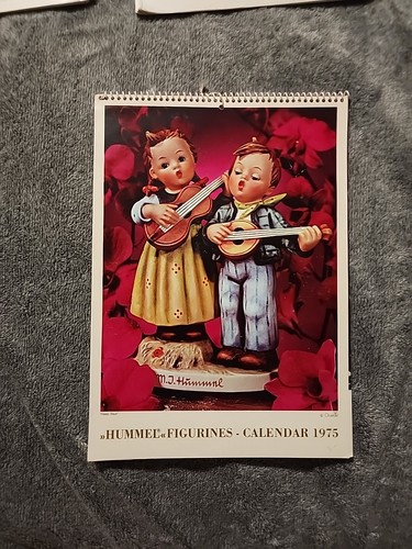 1975 calendario figurine - calendario,