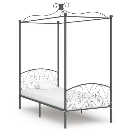 Letto baldacchino metallo - letto,