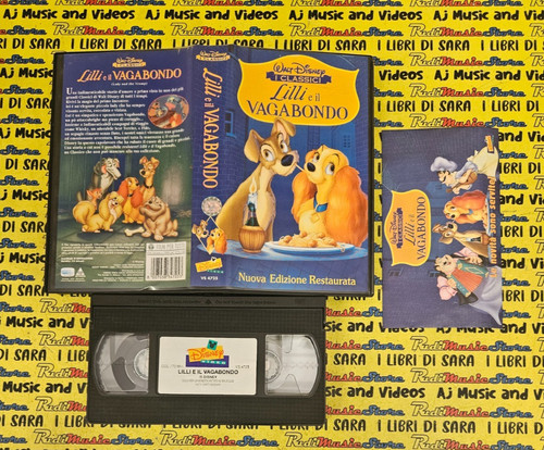 Vhs film lilli vagabondo - e,