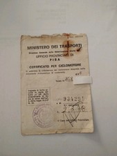 Piaggio Ciao C7E Libretto NO Vespa 