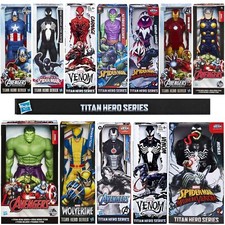 Action figure Marvel Titan Hero Series Avengers Hasbro collezione completa 12" 30 cm