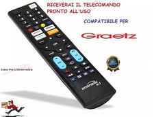 TELECOMANDO COMPATIBILE TV GRAETZ - UNIVERSALE
