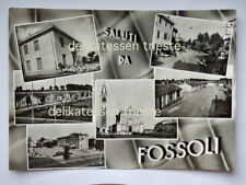 FOSSOLI saluti vedutine Carpi Modena vecchia cartolina