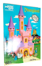 DISNEYLAND #681 Princess Castle Pink 70s Italocremona Plastic City italy box