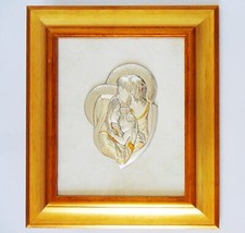 ICONA SACRA FAMIGLIA ARGENTO