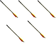 EK ARCHERY SET 5 X FRECCIA DARDO BALESTRE IN ALLUMINIO 16 POLLICI CAMO D018TC