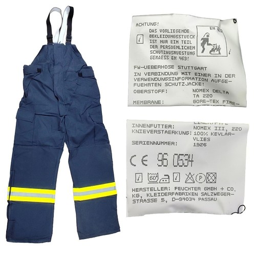 Pantaloni antincendio umidi