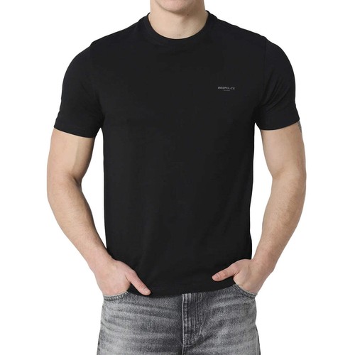 883 police icas shirt nera - 883,