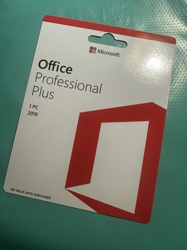 Microsoft office pro plus 2019 - microsoft,
