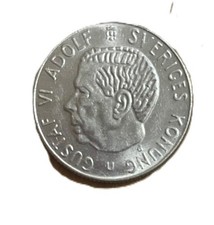 1 Corona svedese, moneta