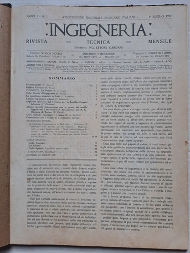 Ingegneria rivista tecnica - ingegneria,