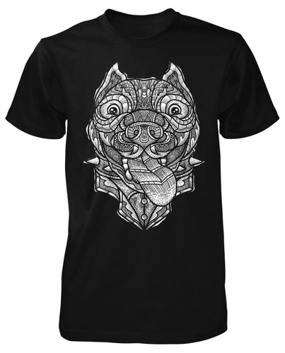 Shirt pitbull mandala cane - pitbull,