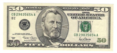 Banconota dollari - 50,