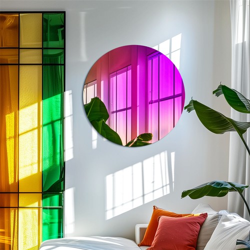 Specchio decorativo colorato