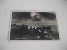 GENOVA LA PESCA PESCATORI  RETI BARCHE