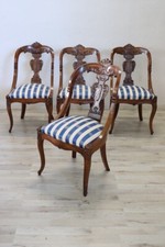 Set di 4 sedie antiche epoca