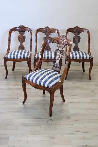 Set sedie antiche epoca - set,