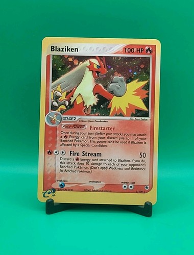 Blaziken 109 holo rare - 3/109,