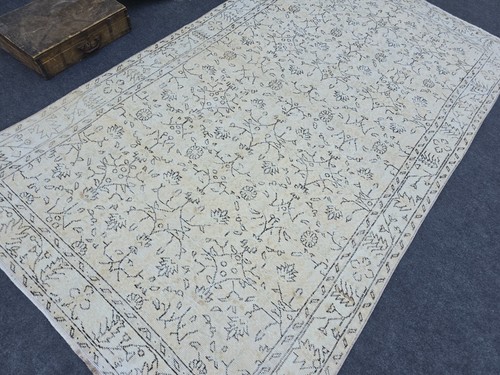 Tappeto vintage oushak are - tappeto,