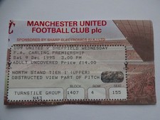 Biglietto Stub Mercoledì