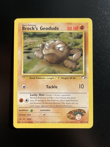 Pokemon brock geodude gym - pokemon,