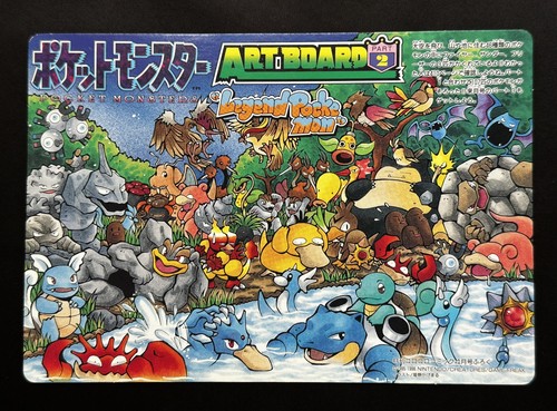 Pokemon jumbo card art board - card,