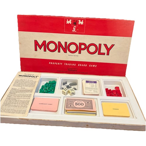 Monopoly vintage scatola - monopoly, rossa