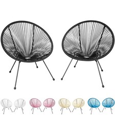 Set di 2 Sedie Stile Retrò