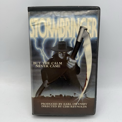 Stormbringer 1981 tower vhs - stormbringer,