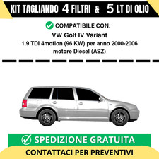 Tagliando per VW Golf IV