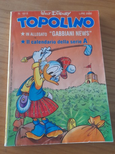 Topolino numero 1815...Walt