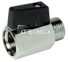 RUBINETTO DI LINEA FIAC 492/1 RACCORDO FILETTATO F 1/4" M 1/4" ARIA COMPRESSA
