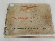 CATALOGO RICAMBI ORIGINALE MOTO GUZZI GTV - GTW - G.T.V.