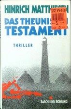 DAS THEUNISSEN TESTAMENT MATTHIESEN HINRICH RASCH UND ROHRING 1992 RRV