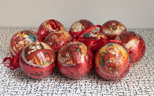 Bombole decoupage cartapesta