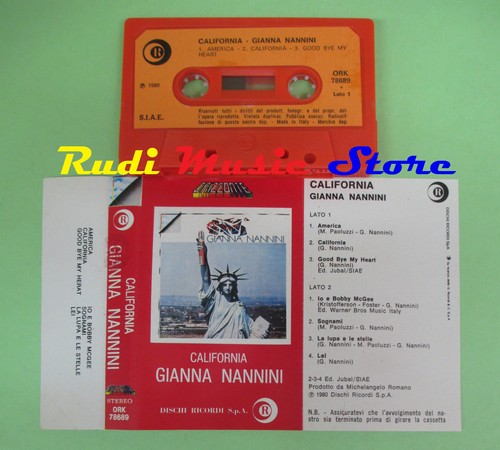 Gianna nannini california - gianna,
